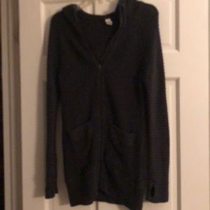 Iviva Black long sleeve sweater, almost new girls size 14 , similar Women’s XS,
